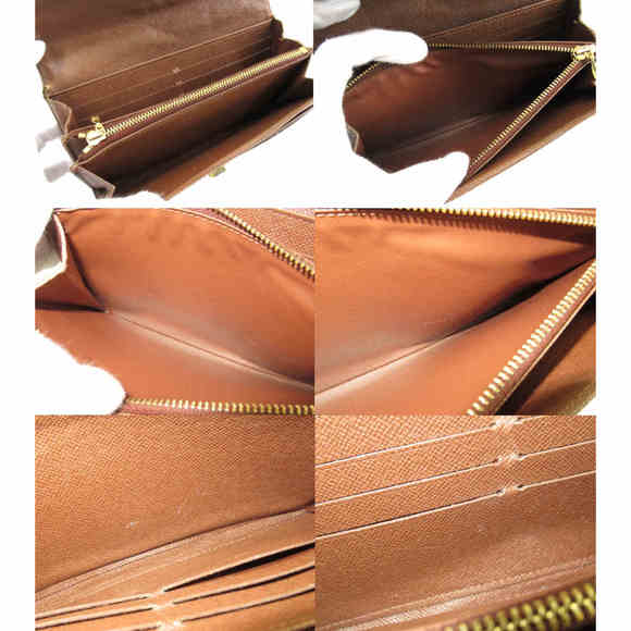 Louis Vuitton Monogram Etoile Portefeuille Sara Quilted Long Wallet Brown - Picture 3 of 6